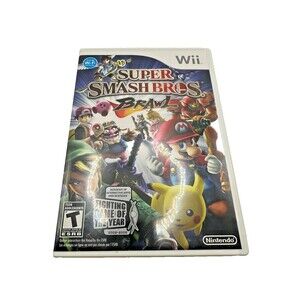 Super Smash Bros. Brawl (Nintendo Wii, 2008) CIB Complete Very Good